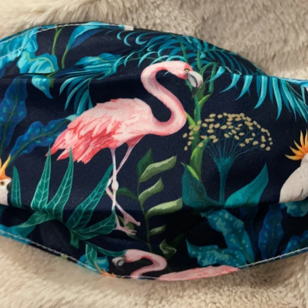 New set/2 tropical face masks